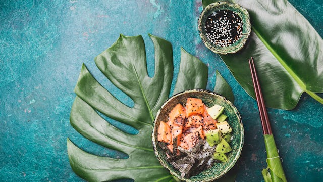 Hawaii bjuder på unika smakupplevelser. Bilden visar en traditionsenlig maträtt.