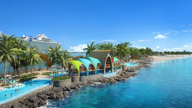 Bilden en överblick av Royal Beach Club Paradise Island.