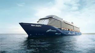 Bild på Mein Schiff 3 på öppet hav