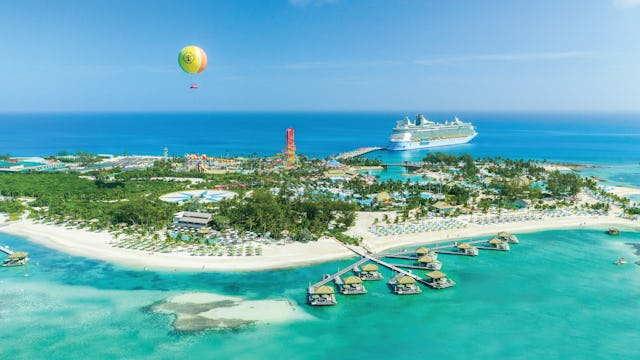 Bilden visar Perfect Day at CocoCay i Bahamas.