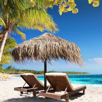 Solstolar i Karibien