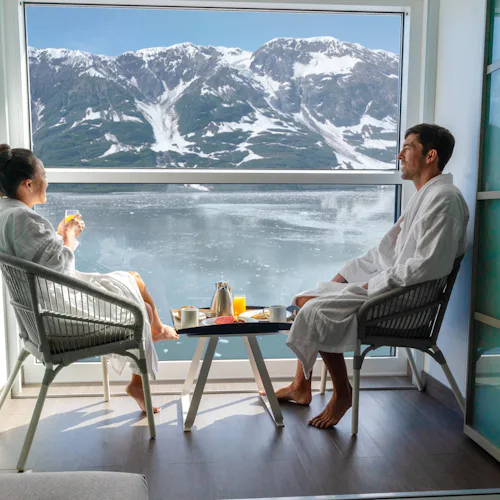 Rymliga och snyggt inredda hytter